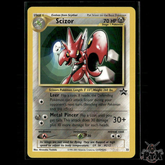 Scizor 33/53 WoTC Promo MP Pokemon