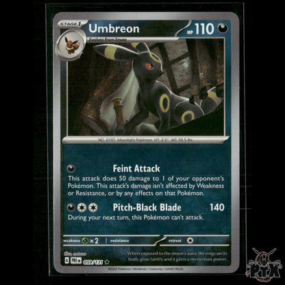 Umbreon (Poke Ball Pattern) 059/131 SV: Prismatic Evolutions NM Pokemon