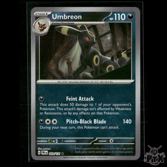 Umbreon (Poke Ball Pattern) 059/131 SV: Prismatic Evolutions NM Pokemon