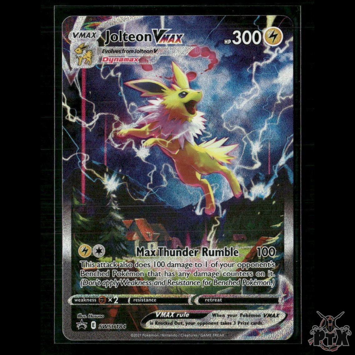 Jolteon VMAX SWSH184 SWSH: Sword & Shield Promo Cards NM Pokemon