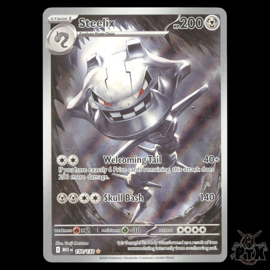 Steelix #150/132 Mega Evolution NM/Near Mint Pokemon 2025