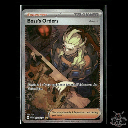 Boss's Orders 265/193 SV02: Paldea Evolved NM Pokemon