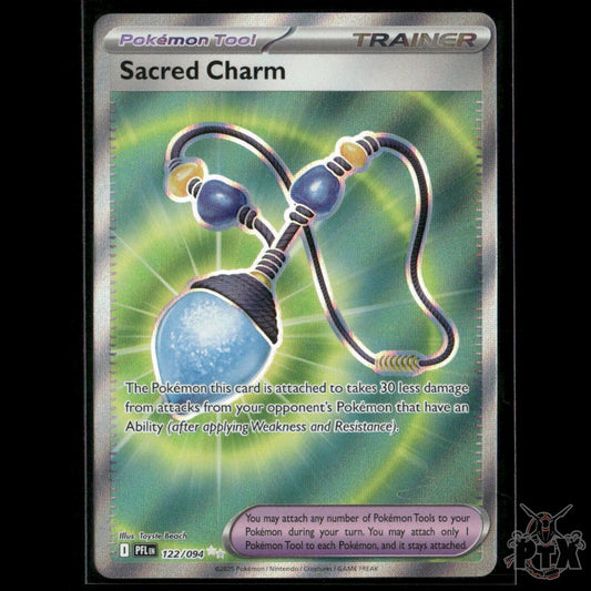 Sacred Charm 122/094 ME02: Phantasmal Flames NM Pokemon