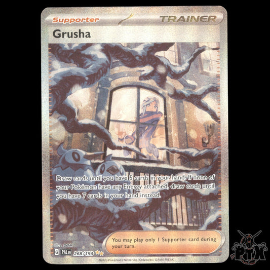 Grusha #268/193 Paldea Evolved NM/Near Mint Pokemon 2023