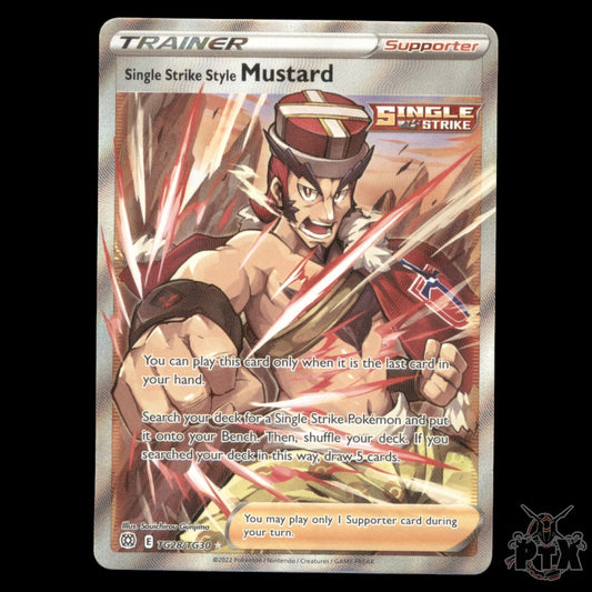 Single Strike Style Mustard #TG28/TG30 Brilliant Stars NM/Near Mint Pokemon 2022