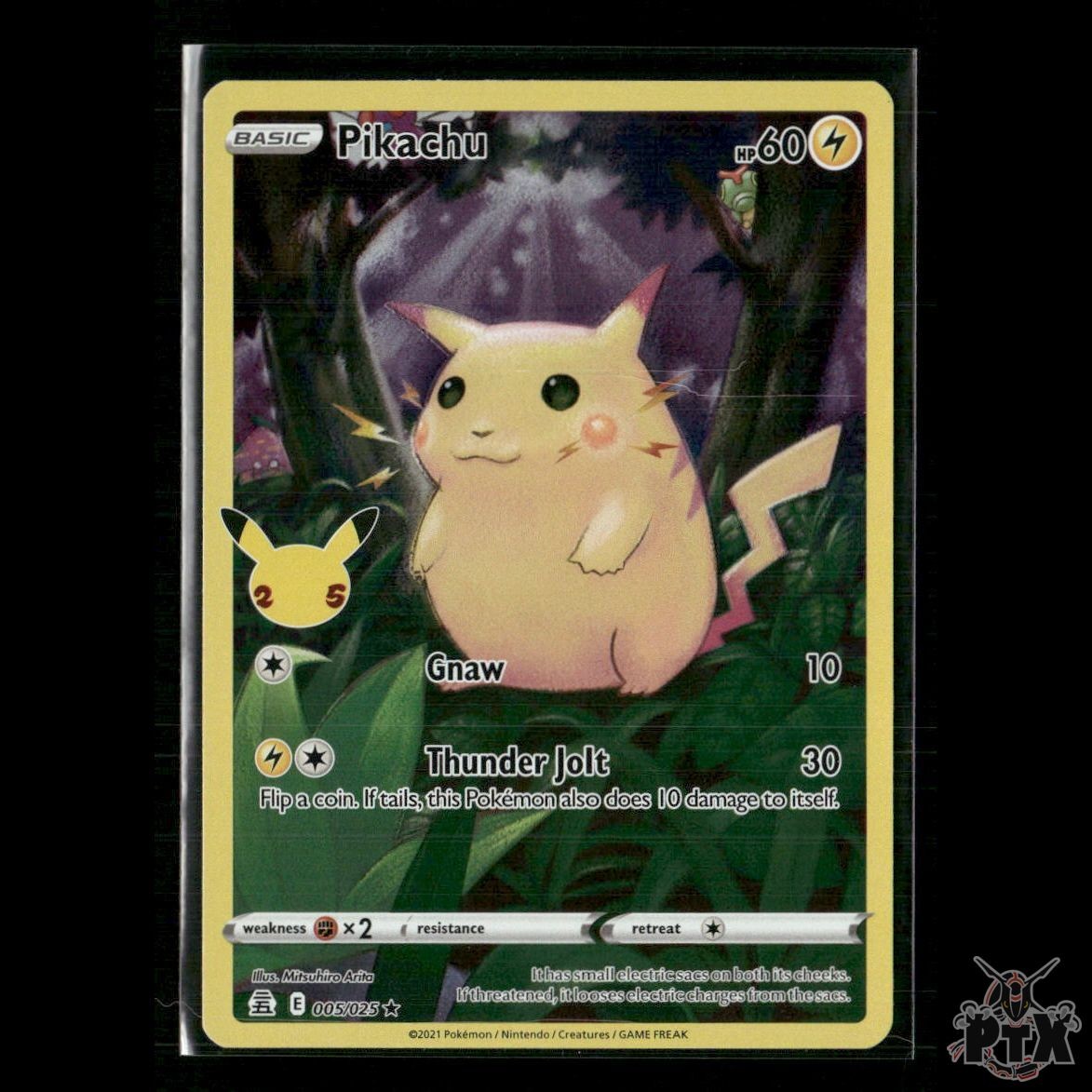Pikachu 005/025 Celebrations NM Pokemon