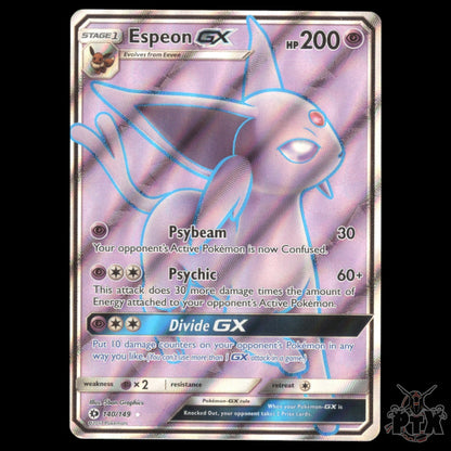 Espeon GX #140/149 Sun & Moon Base NM/Near Mint Pokemon 2017
