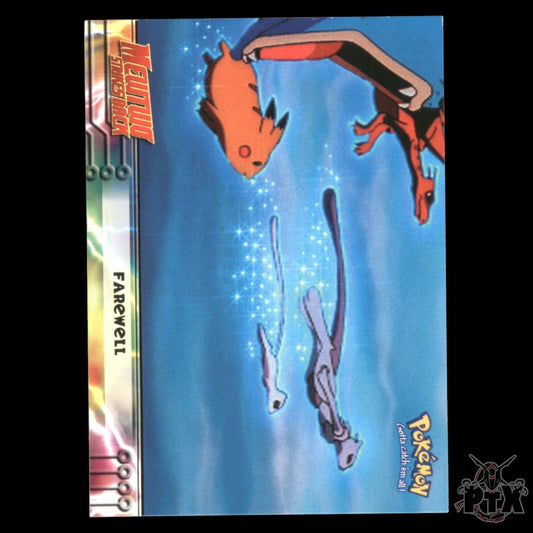 Topps The First Movie Farewell Mewtwo Strike Back Pokemon 2000