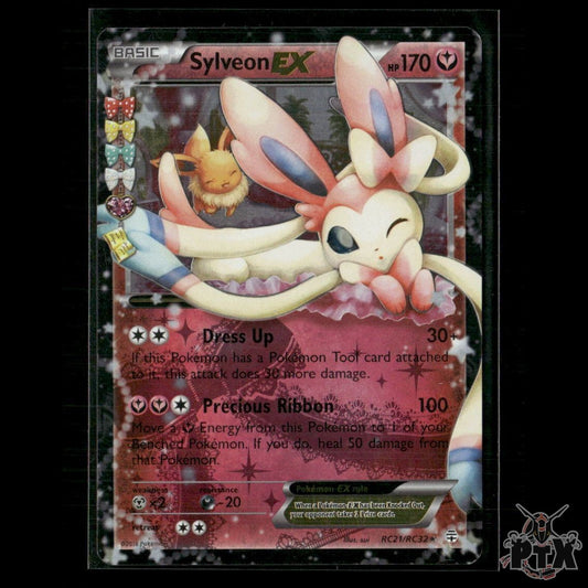 Sylveon EX RC21/RC32 Generations: Radiant Collection MP Pokemon