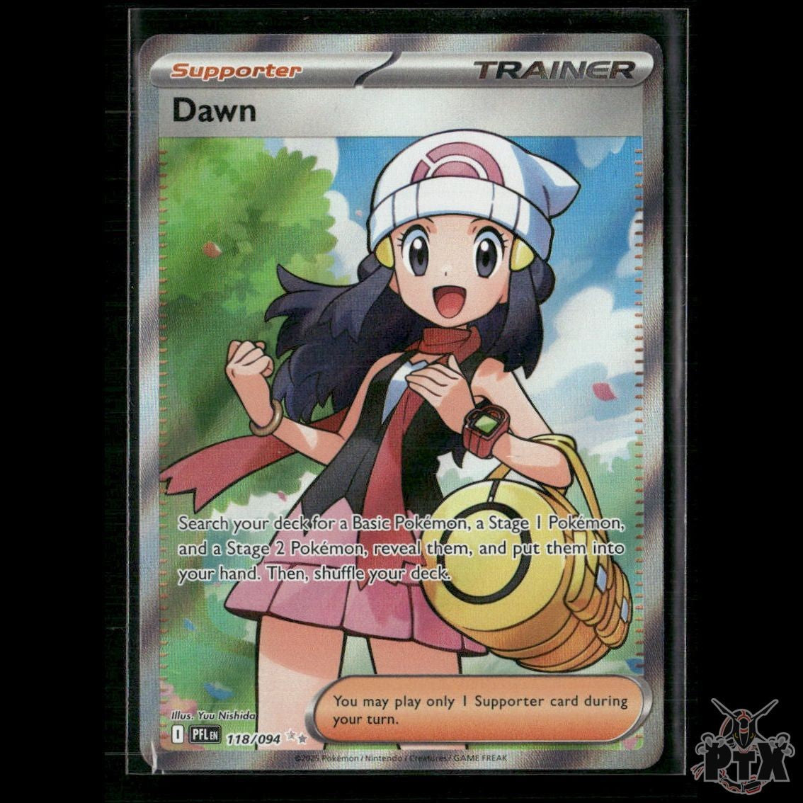 Dawn 118/094 ME02: Phantasmal Flames NM Pokemon