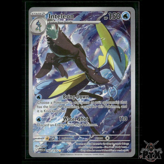 Inteleon 142/132 ME01: Mega Evolution NM Pokemon