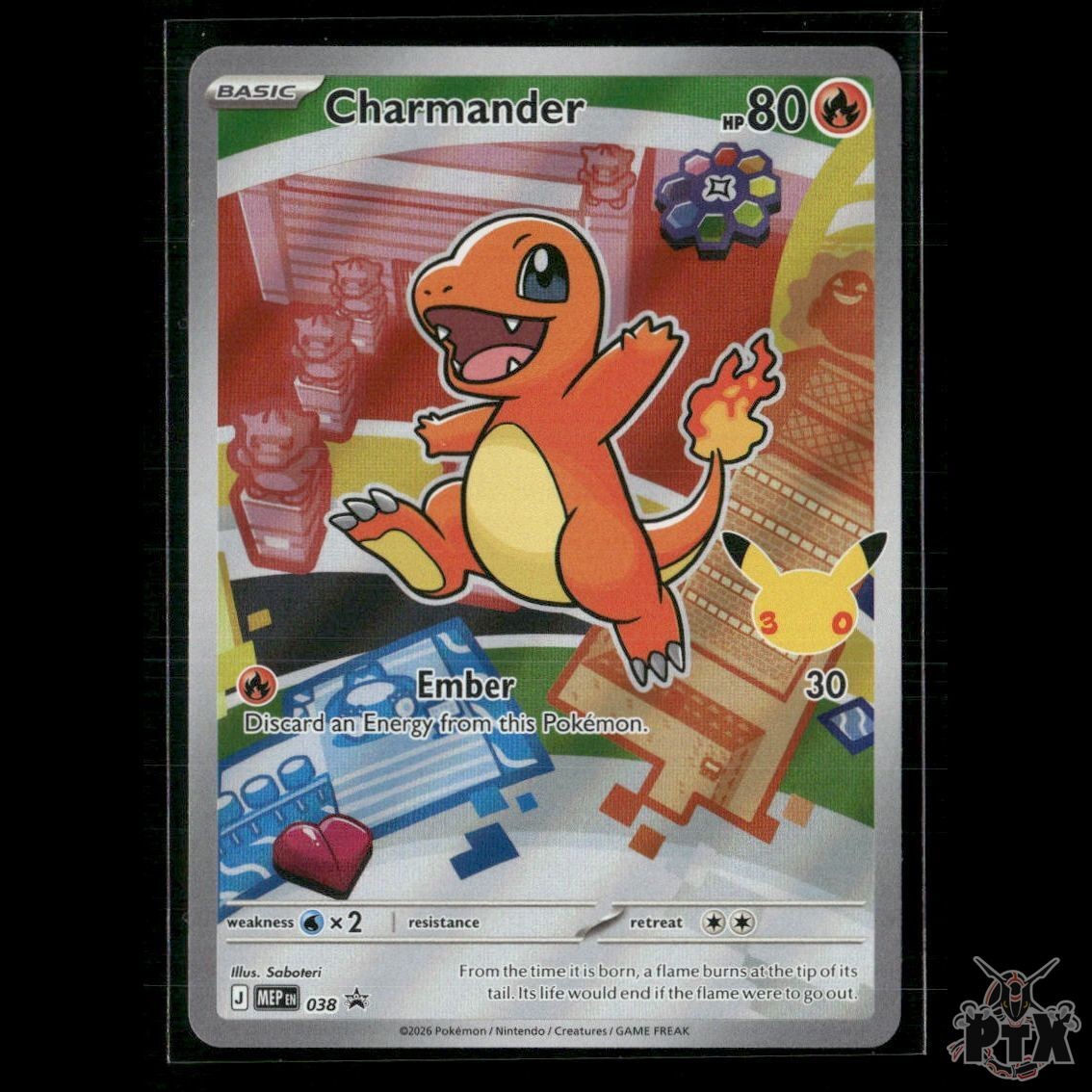 Charmander 038 ME: Mega Evolution Promo NM Pokemon