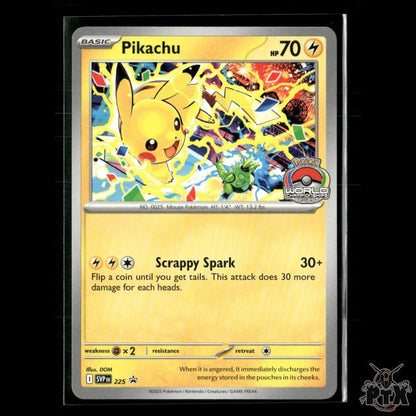 Pikachu (World Championship 2025) 225 SV: Scarlet & Violet Promo NM Pokemon