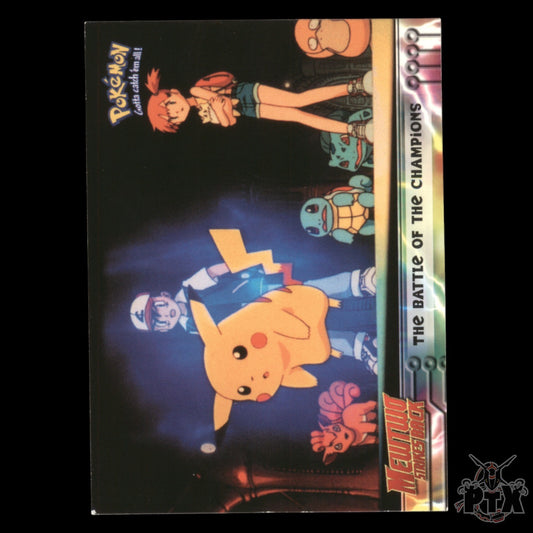 Topps The First Movie The Battle of the Champions Mewtwo Strike Back Pokemon