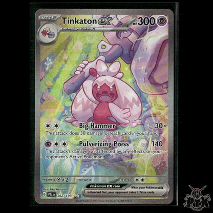 Tinkaton ex 262/193 SV02: Paldea Evolved NM Pokemon