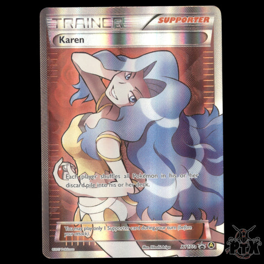 Karen #XY177a XY Alternate Art Promo NM/Near Mint Pokemon 2017