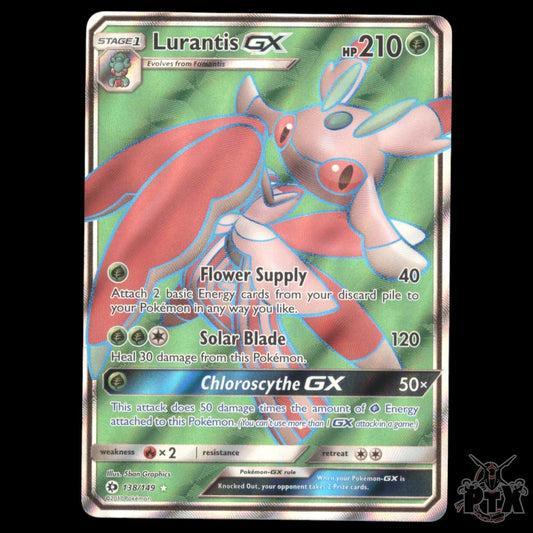 Lurantis GX #138/149 Sun & Moon Base Set NM/Near Mint Pokemon 2017