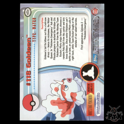 Topps Goldeen #118 Foil Series 3 Pokemon 2000