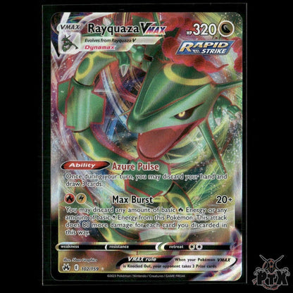 Rayquaza VMAX 102/159 SWSH: Crown Zenith NM Pokemon