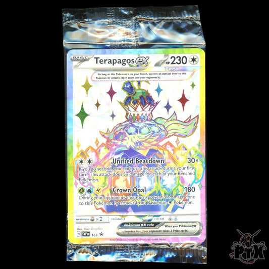 Terapagos ex #165 Terapagos Ultra Premium Collection Sealed Promo Pokemon 2024