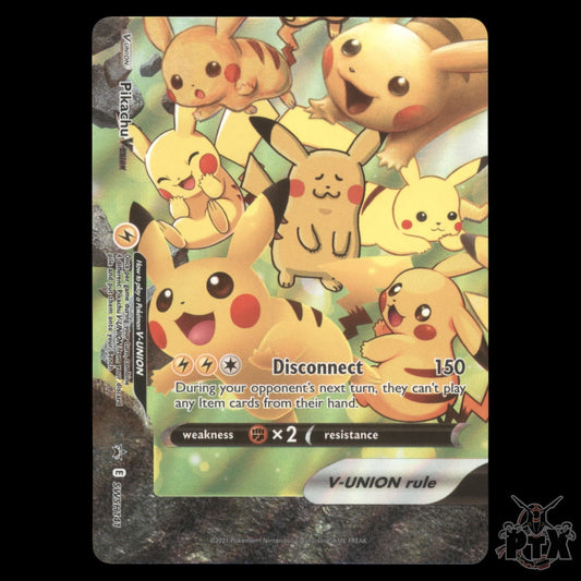 Pikachu V-Union #SWSH141 Sword & Shield Promo NM/Near Mint Pokemon 2021