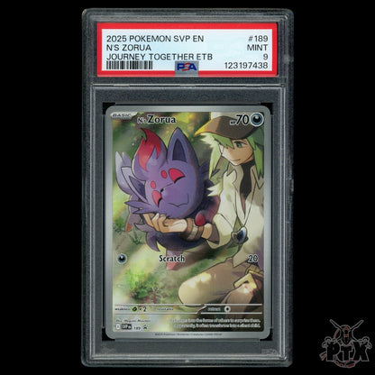 Zorua #189 PSA 9 Scarlet & Violet Promo Pokemon 2025