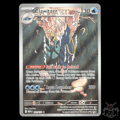 Clawitzer #141/132 Mega Evolution NM/Near Mint Pokemon 2025