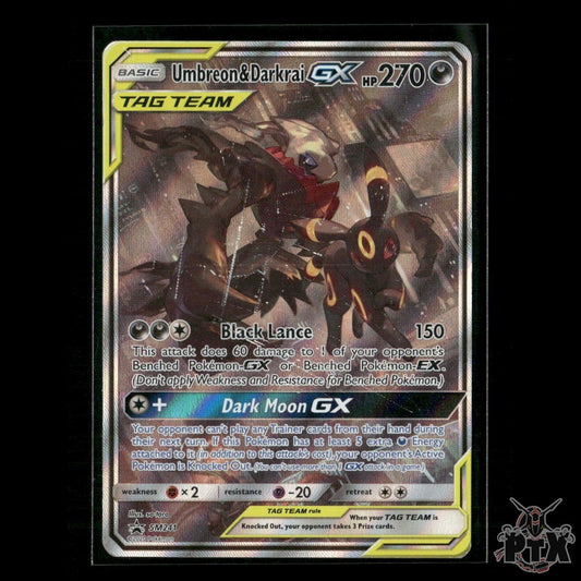 Umbreon & Darkrai GX SM241 SM Promos MP Pokemon