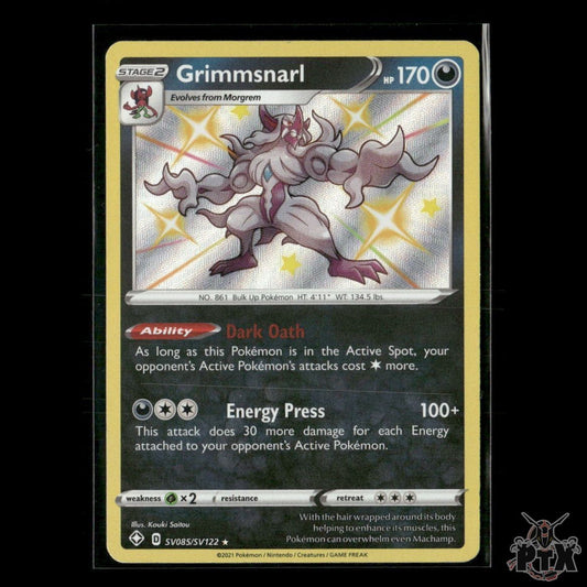Grimmsnarl SV085/SV122 Shining Fates: Shiny Vault NM Pokemon