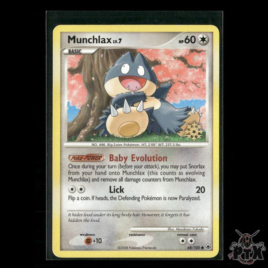 Munchlax 68/100 Countdown Calendar Promos MP Pokemon