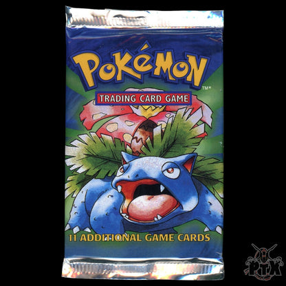 Base Set Booster Pack Venusaur Art Pokemon 1999