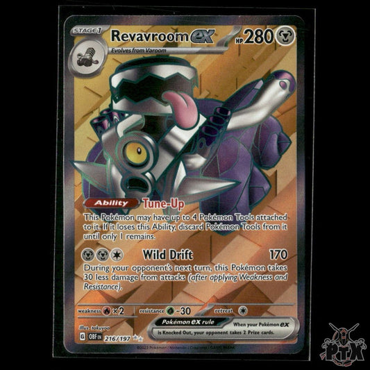 Revavroom ex 216/197 SV03: Obsidian Flames NM Pokemon