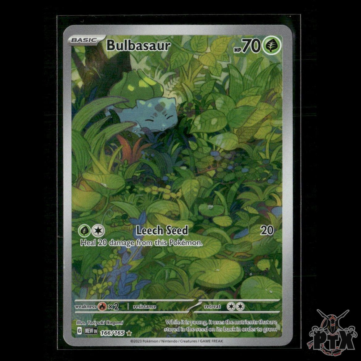 Bulbasaur 166/165 SV: Scarlet & Violet 151 NM Pokemon