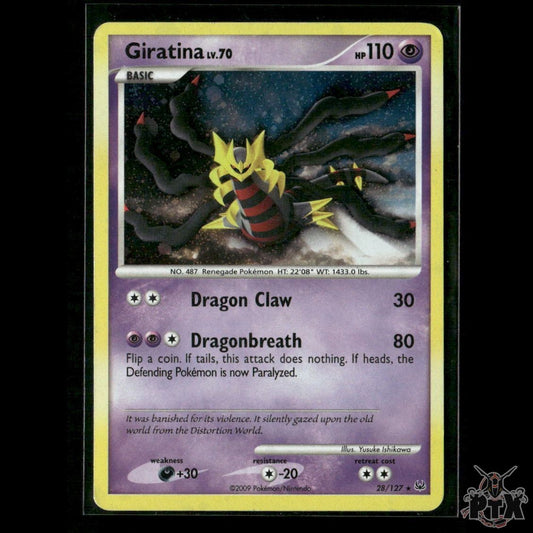 Giratina Lv. 70 Holo 28/127 (DPPt Platinum) Deck Exclusives MP Pokemon