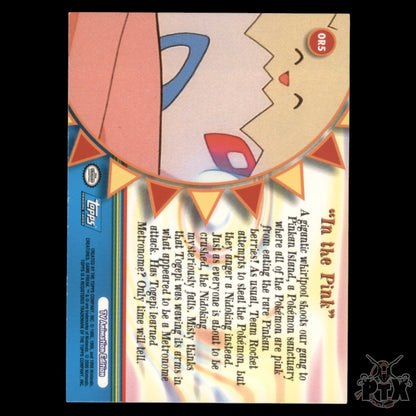 Topps Series 1 "In the Pink" Foil Orange Islands Pokemon 2000