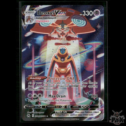 Deoxys VMAX GG45/GG70 SWSH: Crown Zenith: Galarian Gallery NM Pokemon