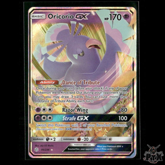 Oricorio GX 95/236 SM - Cosmic Eclipse NM Pokemon