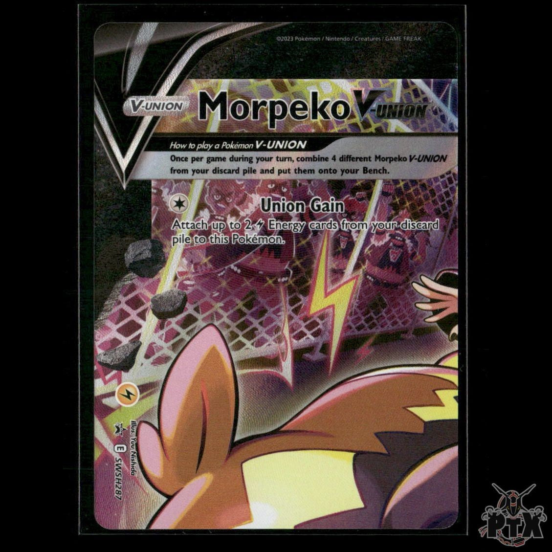 Morpeko V-Union SWSH287 SWSH: Sword & Shield Promo Cards NM Pokemon