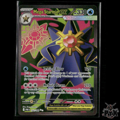 Mega Starmie ex 102/088 ME03: Perfect Order NM Pokemon
