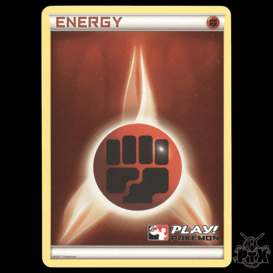 Fighting Energy PLAY! Holo Promo NM/Near Mint Pokemon 2011