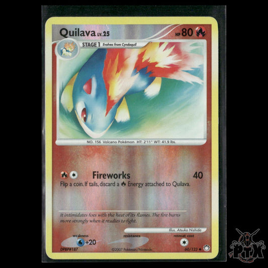 Quilava 60/123 Mysterious Treasures NM Pokemon 2007