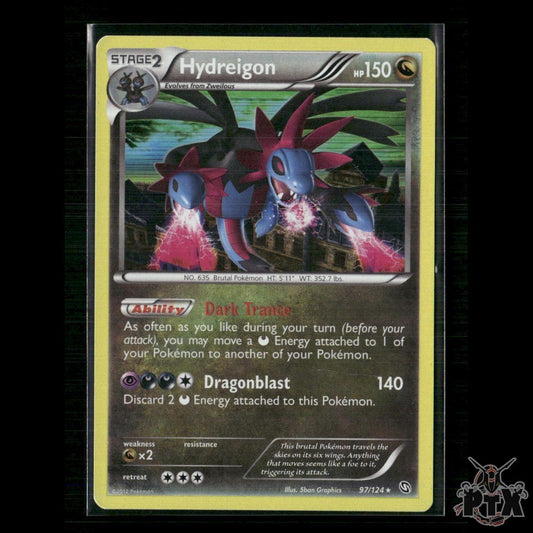 Hydreigon 97/124 Dragons Exalted LP Pokemon