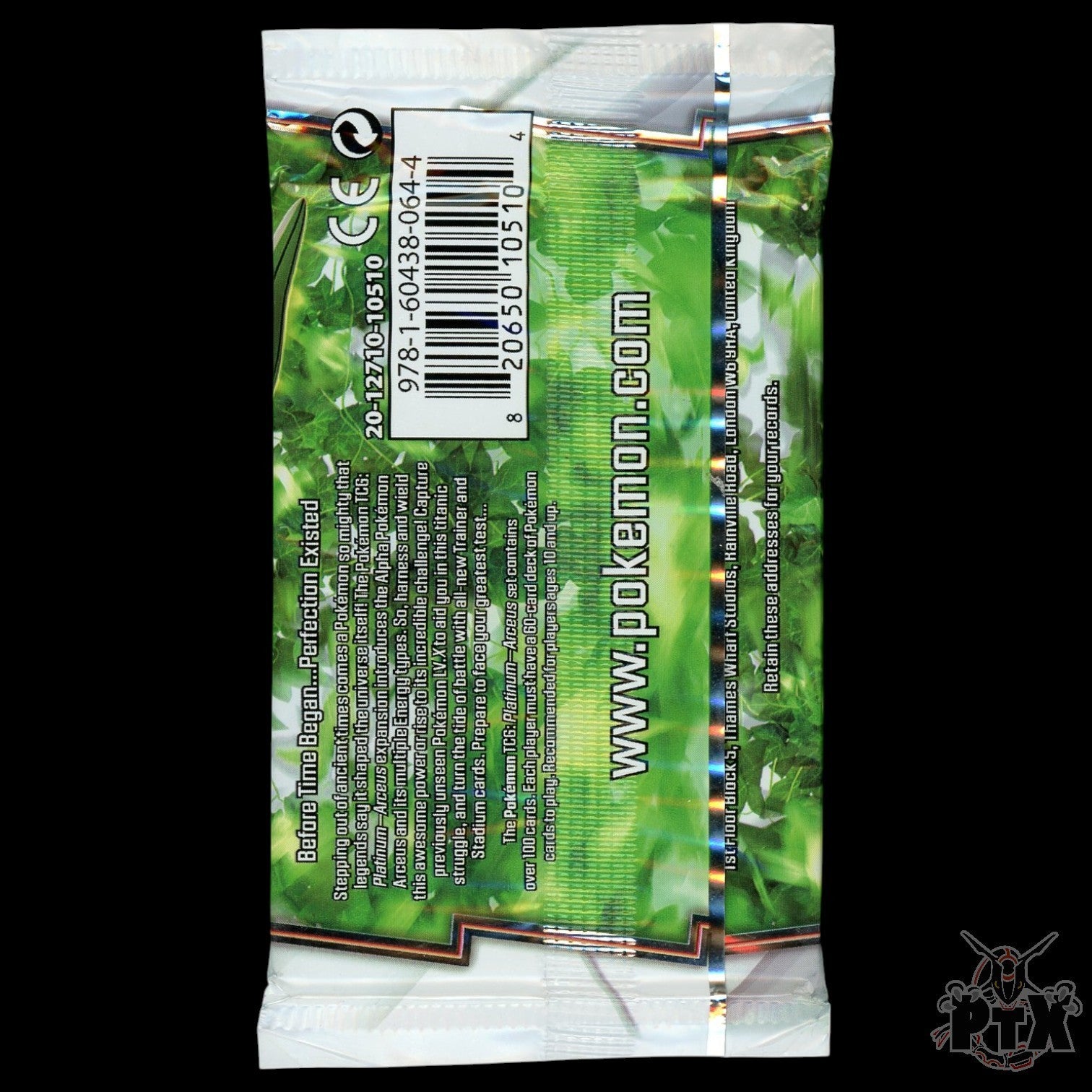 Platinum Arceus Booster Pack Pokemon 2009