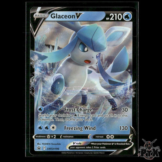 Glaceon V SWSH196 SWSH: Sword & Shield Promo Cards NM Pokemon