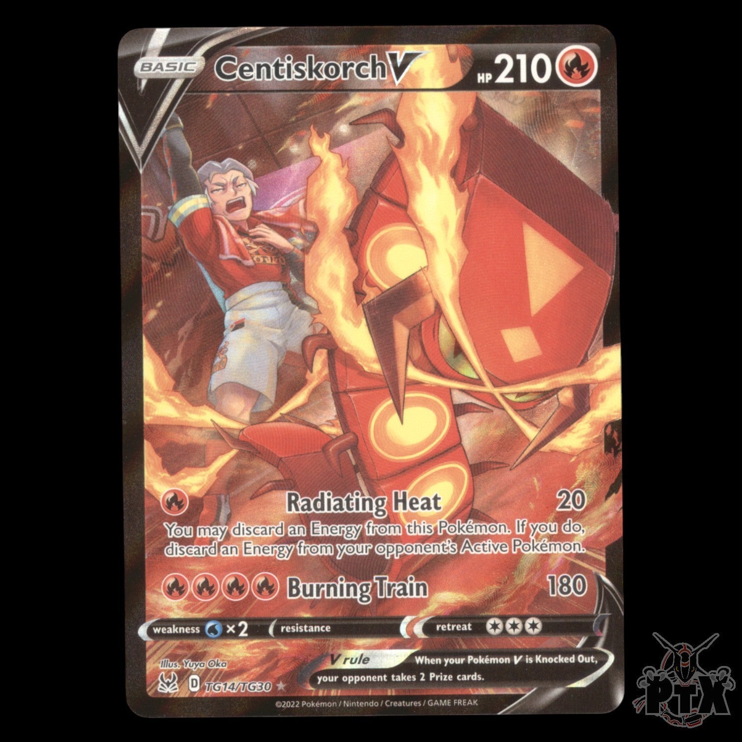 Centiskorch V #TG14/TG30 Lost Origin NM/Near Mint 2022