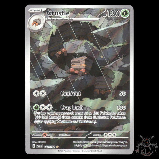 Crustle #183/182 Paradox Rift NM/Near Mint Pokemon 2023