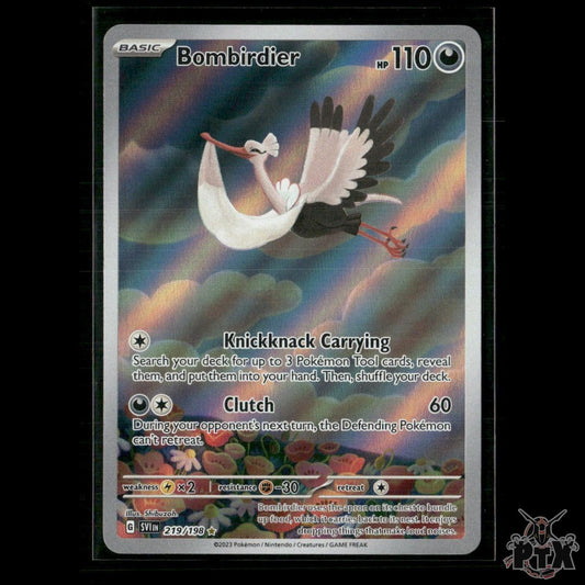 Bombirdier 219/198 SV01: Scarlet & Violet Base Set NM Pokemon