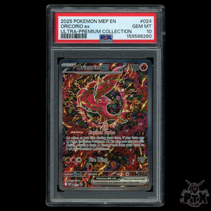 Oricorio ex 024 PSA 10 Mega Evolution Promo Pokemon 2025