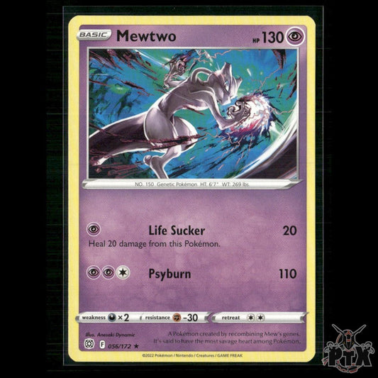 Mewtwo 056/172 SWSH09: Brilliant Stars NM Pokemon