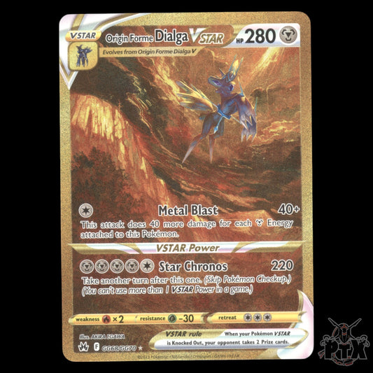 Origin Form Dialga VSTAR #GG68/GG70 Crown Zenith NM/Near Mint Pokemon 2023